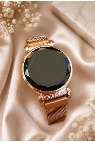 Desingshop Dijital Hasır Kayış Taşlı Genç Kız & Kadın Kol Saati Rose Rose Gold Desingshop Dijital Hasır Kayış Taşlı Genç Kız & Kadın Kol Saati Rose Rose Gold