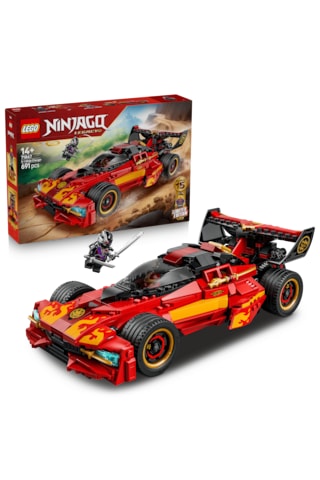 LEGO® NINJAGO® X-1 Ninja Turbo Otomobili 15. Yıl Dönümü 71867 - 14 Yaş Üzeri için Yaratıcı Oyuncak Yapım Seti (691 P)