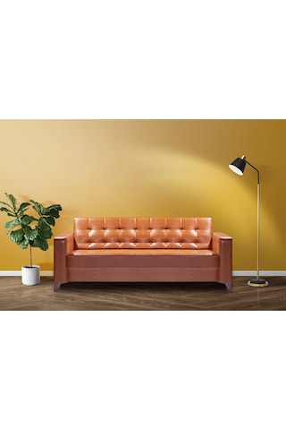 Ofiscombin Ofis Büro Koltuk Kanepe Oturma Takımı 3lü Ofis Kanepesi Martin Taba Onesta3t