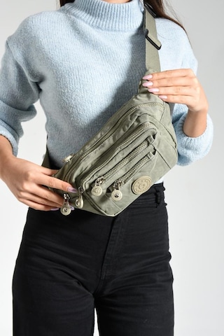 Unisex Bel Çantası Free Bag Klinkır Kumaş Hafif Yağmur Geçirmez Kumaş Çok Cepli 001