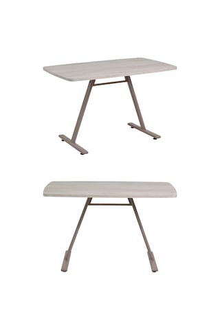 Vilinze Deniz Sandalye Tatvan Mdf Sabit Metal Ayak Mutfak Masası Takımı - 70x120 Cmtatvan70120-vt-lkn01-siyah-deniz-skrem Sigma Krem