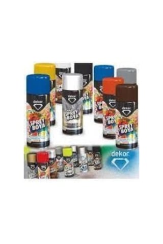 Dekor Sprey Boya Akrilik 400ML Metal Ahşap