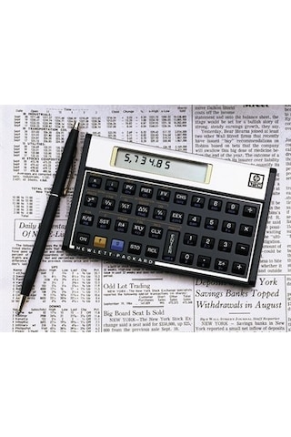 HP 12C Finansal Hesap Mekinesi