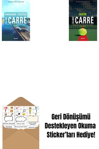 Panama Terzisi + Hain + Okuma Sticker'ları