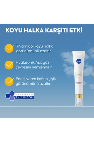Nıvea Luminous630 Koyu Halka Karşıtı Göz Bakım Kremi 15ml X 5 Adet