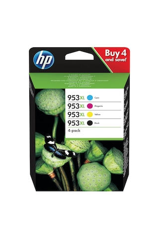 HP 953Xl 4 Renk Kartuş Seti HP 7720 7740 Kartuş