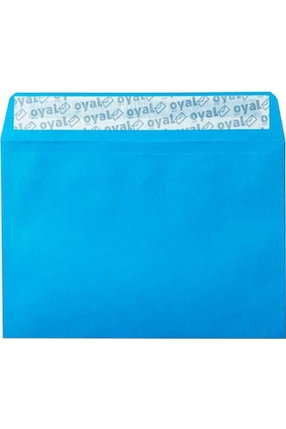 Oyal Buklet Zarf Mavi 80 G Silikonlu 11.4 X 16.2 - 2'Li