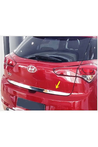 Hyundai İ20 Krom Bagaj Alt Çıta 2014-2019 Arası P.Çelik