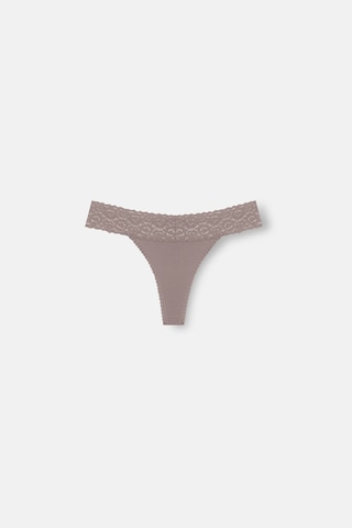 Suwen 3lü Düşük Bel String Külot St005960240 Ekru / Vizon / Pembe