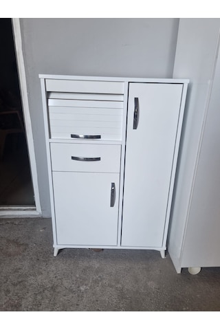 Kilerli Ekmek Dolabı Beyaz