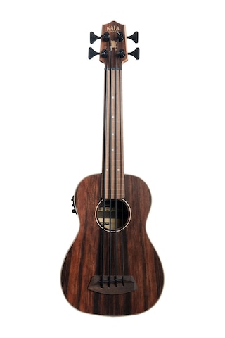 Kala Striped Ebony Perdesiz Akustik-elektro U Bass Akustik Bas Gitar