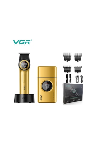 Vgr V-977 & V-377 Profesyonel Saç, Sakal Ve Günlük Tıraş Seti