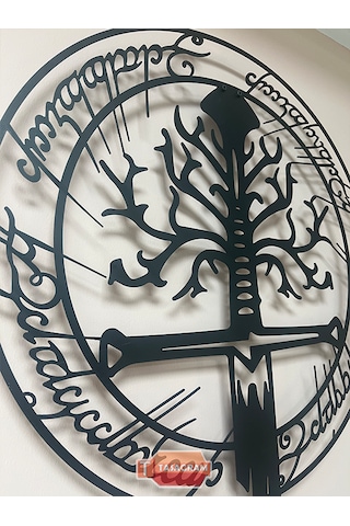 Yüzüklerin Efendisi Metal Tablo