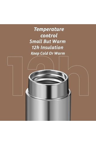 Maoyaya 180 Ml Küçük Kapasiteli 316 Paslanmaz Çelik Taşınabilir Vakum Pratik Tasarım