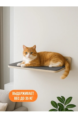 Go Cats Duvara Montajlı Kedi Yatağı Rafı 388214107