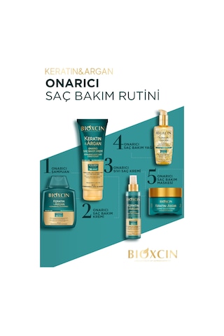 Bioxcin Keratin & Argan Onarıcı Şampuan 300 ml - Yıpranmış Ve Hasar Görmüş Saçlar