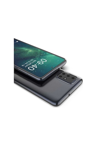Galaxy A51 Kılıf Zore Süper Silikon Kapak Renksiz