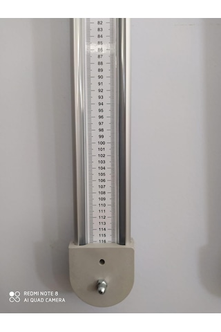 Mıknatıslı Alüminyum U Manometre Doğalgaz Test Manometresi