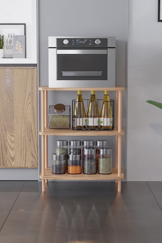 Mutfak Standı Mutfak Rafı Mutfak Bangosu Mikrodalga Dolabı -çam