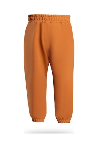 Heyadventure Erkek / Kız Çocuk Cepsiz Jogger Eşofman Altı Paçası Lastikli Camel Camel