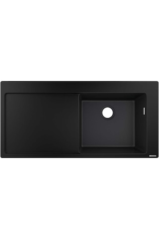 Hansgrohe S514-F450 Ankastre Granit Eviye 450 Sol Damlalık Grafit