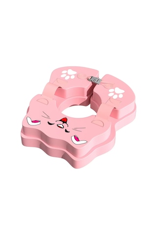 Anti-rollover Koltukaltı Çemberi Bebek Deniz Havuz Yüzme Çemberi 0-3 Yaş Pembe