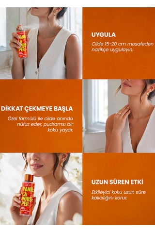 Lumière Vanilla Whisper Saç & Vücut Spreyi 200 Ml