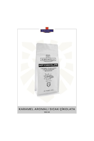 Simonelli Sıcak Çikolata Karamel Aromalı 900 G