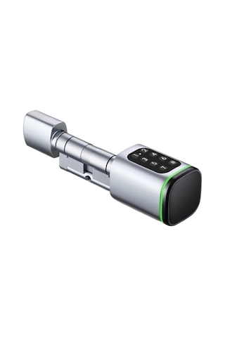 Ttlock S1 Akıllı Kapı Kilidi Elektronik Silindir Şifreli Kartlı Mobil App Bluetooth Smart Lock Gri
