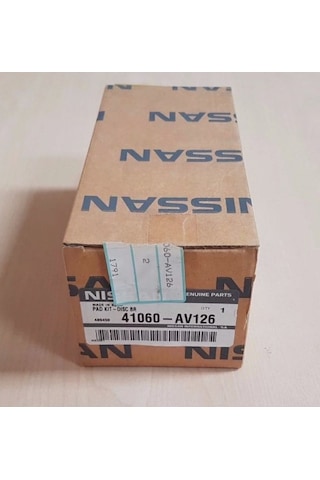 Nissan Primera P12 2003-2006 Ön Balata Takım  41060-av126