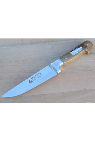 Sürmene Kasap Bıçağı Mutfak Bıçağı 27 CM No 1 T5 Çubuk Çelik Siyah