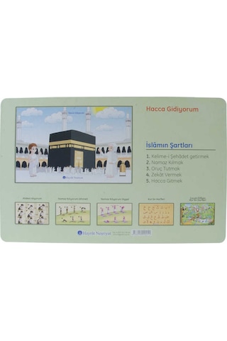 Hacca Gidiyorum 24 Parça Yapboz