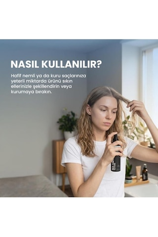 Batçı Hacim Ve Dolgunluk Veren Deniz Tuzu Saç Spreyi 200 Ml