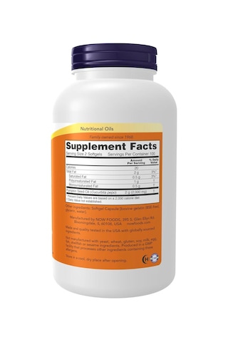 Now Pumpkin Seed Oil 1000 Mg 200 Kapsül