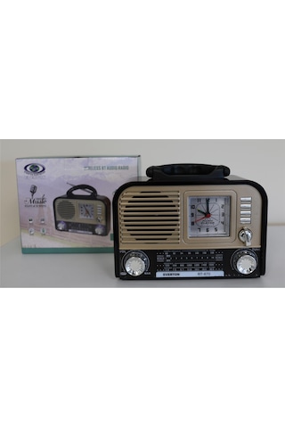Everton Rt-670 Bluetooth Usb-micro Sd Saatli Nostaljik Radyo