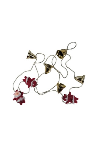 Yılbaşı Ağaç Süsü Noel Baba Zincir Süs Leva 200621