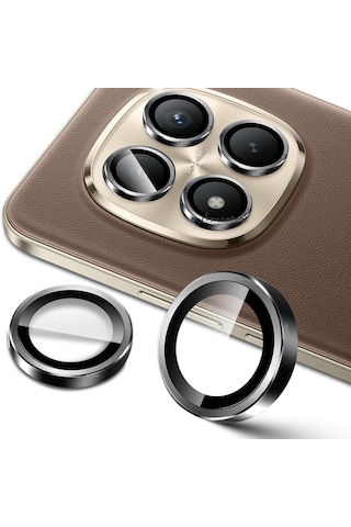 Xiaomi Redmi Note 15 Pro 5g & Note 15 Pro+ Plus Uyumlu Kamera Koruma Lens Koruyucu Temperli Cam Uygulama Aparatlı Kırılmaz Camı