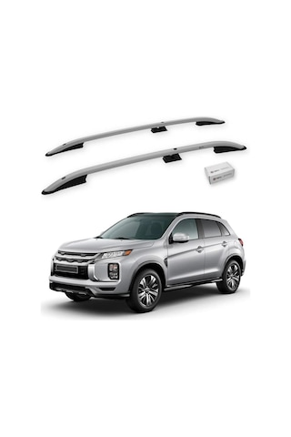 Turtle Mitsubishi Rvr Mk3 2010-2022 Tavan Çıtası Crown Gri