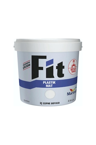 Marshall Fit Plastik Su Bazlı Iç Cephe Duvar Boyası 2.5Lt=3.5Kg-K (279683759)