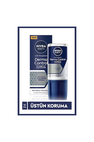 Nivea Men Derma Control Clinical Erkek Roll-On Deodorant 50 ML