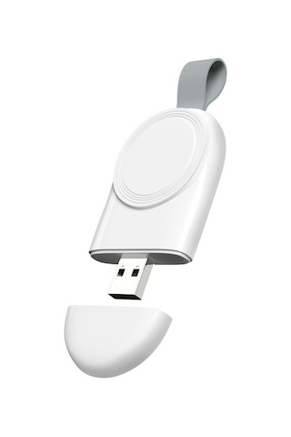 Taşınabilir Usb Manyetik Metal Kablosuz Şarj Cihazı 2'si 1 Arada Apple Watch Şarj Cihazı İwatch123456 Nesil Diğer
