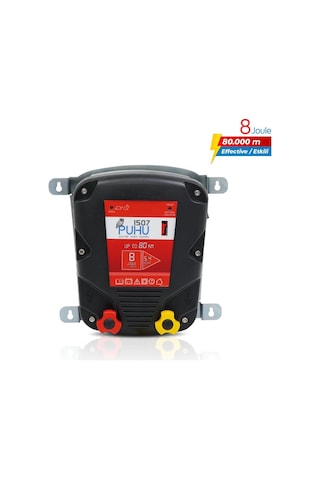 Puhu Compact Model Kuruluma Hazır Elektrikli Çit Sistemi 10 Dönümlük 8 Joule -2462