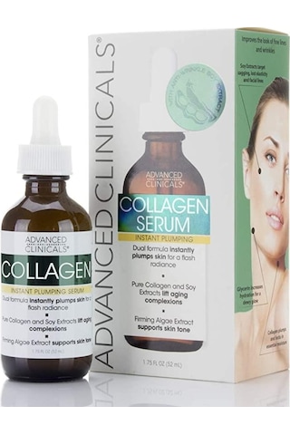 Advanced Clinicals Collagen Dolgunlaştırıcı Yaşlanma Karşıtı Yüz Serumu 52 ML