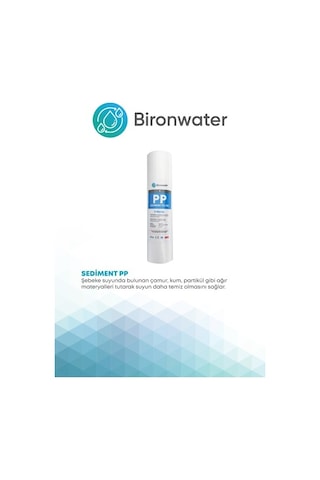 Bironwater Ihlas Aura Cebilon Compact 101 Mc Su Arıtma Cihazı 3'lü Filtre