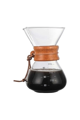 Campout Filtre Kahve Cam Set 400 ML