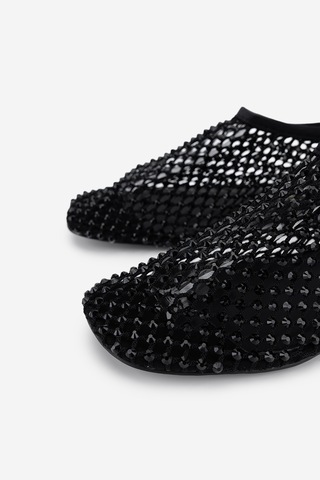 Valmenti Kadın Tekstil Siyah Casual Ayakkabı 1141 444 Bn Ayk Y26 Black Strass