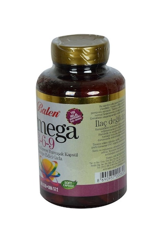 Omega 3-6-9 1585 Mg X 60 Yumuşak Kapsül Epa-18 Dha-12