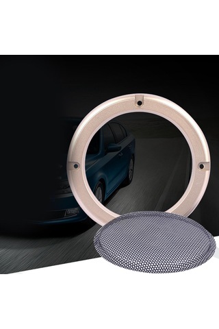 Suntek Hoparlör Izgarası Örgü Dekoratif Daire 8-inç-altın