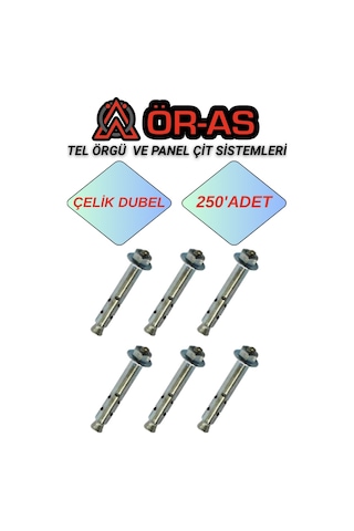 Çelik Dubel 250 Adet