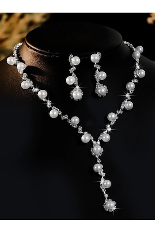 Bijoubijou Boyun Takısı Kolye Kordon Set 264634447